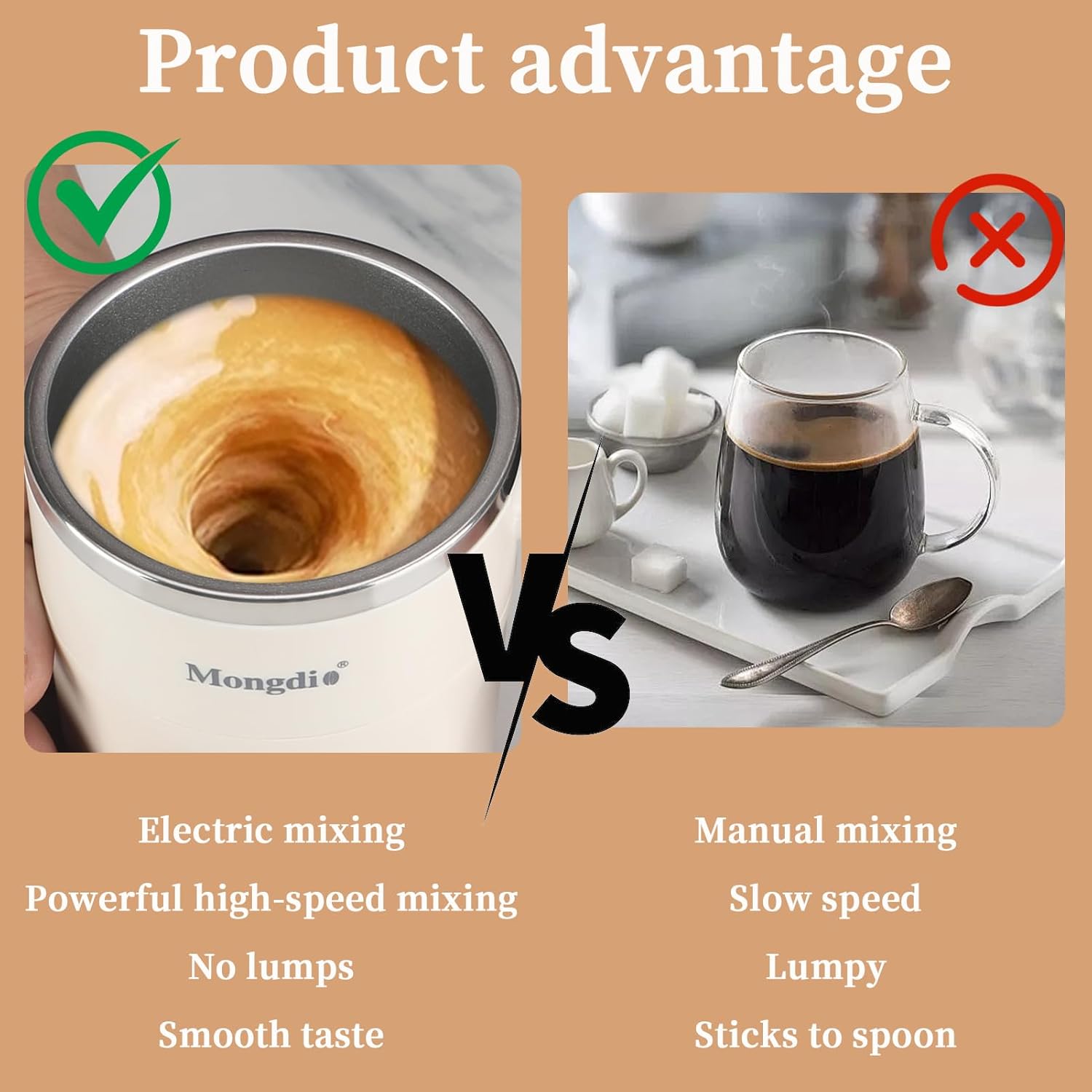 Magnetic Stir Mug Pro