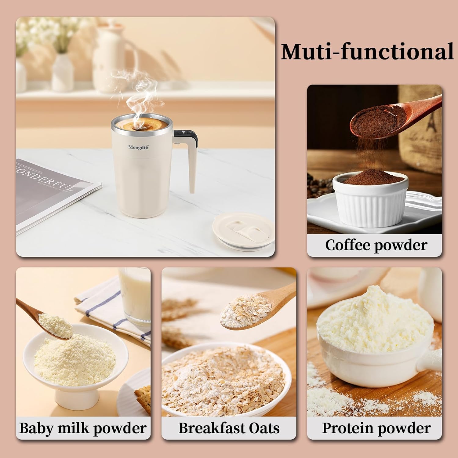 Magnetic Stir Mug Pro